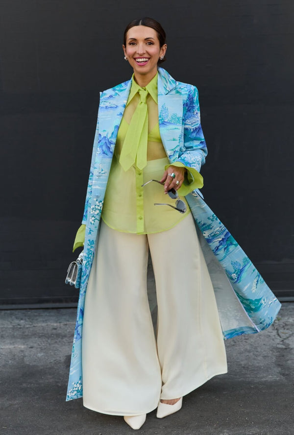 Buru x India The Picadilly Pant - Ivory