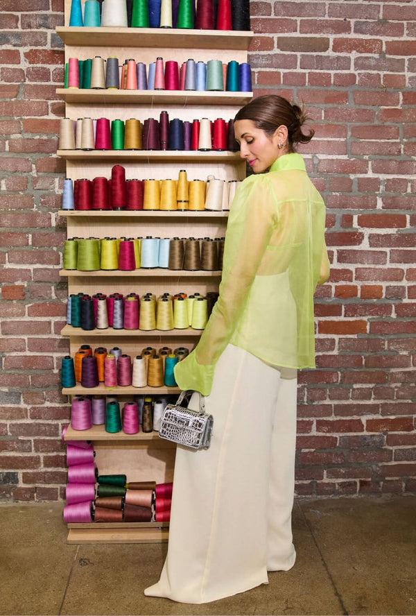 Buru x India The Picadilly Pant - Ivory