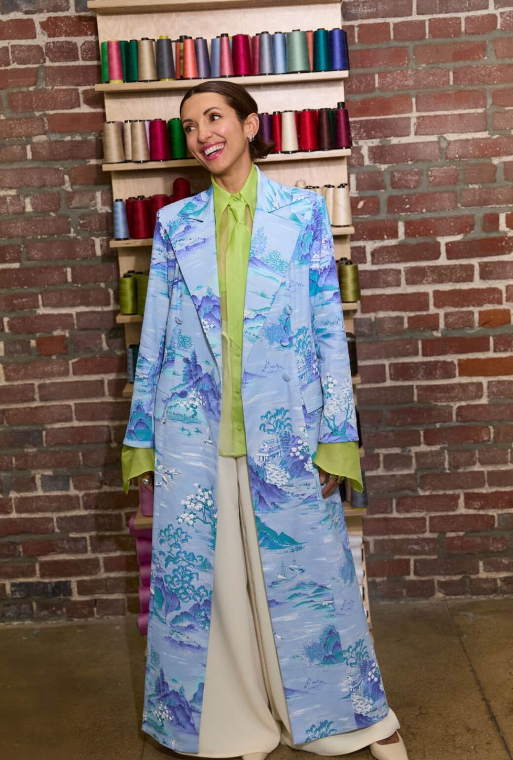 Buru x India The Picadilly Pant - Ivory