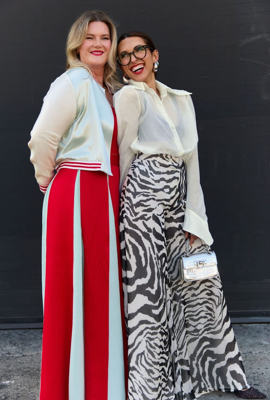 Buru x India The Wendy Darling Wide Leg - Zebra