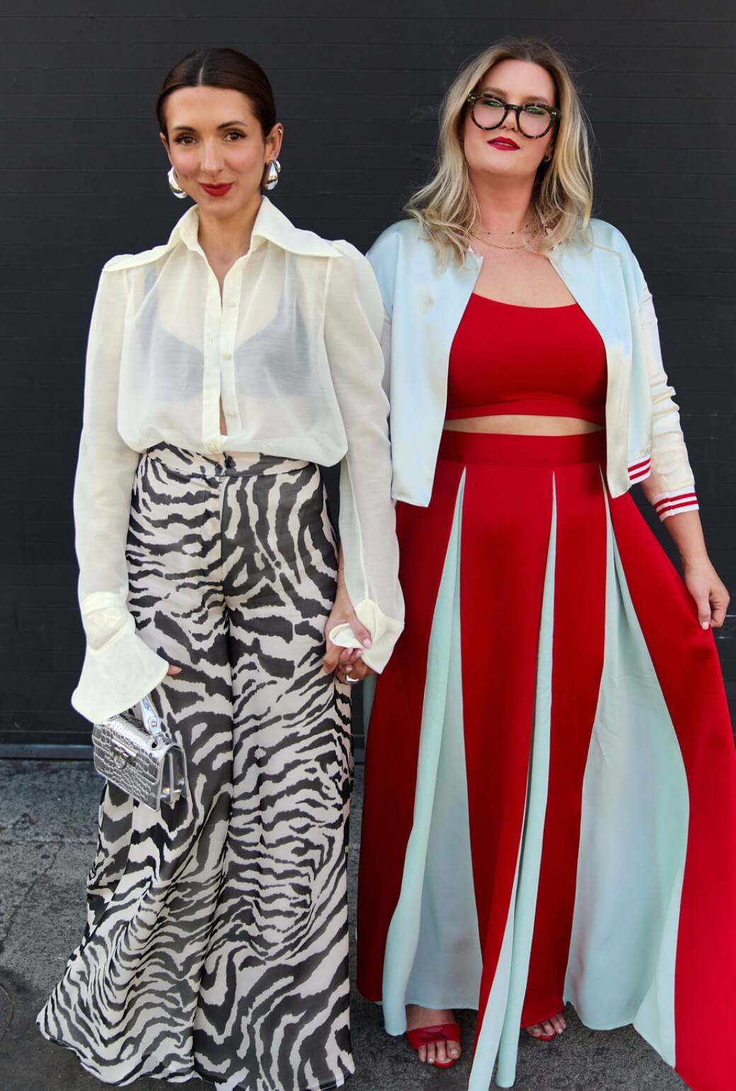 Buru x India The Wendy Darling Wide Leg - Zebra