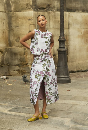 Whitney Wrap Skirt Vines