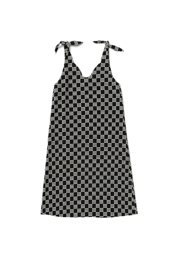Tie Tank Dress MINI - Dice