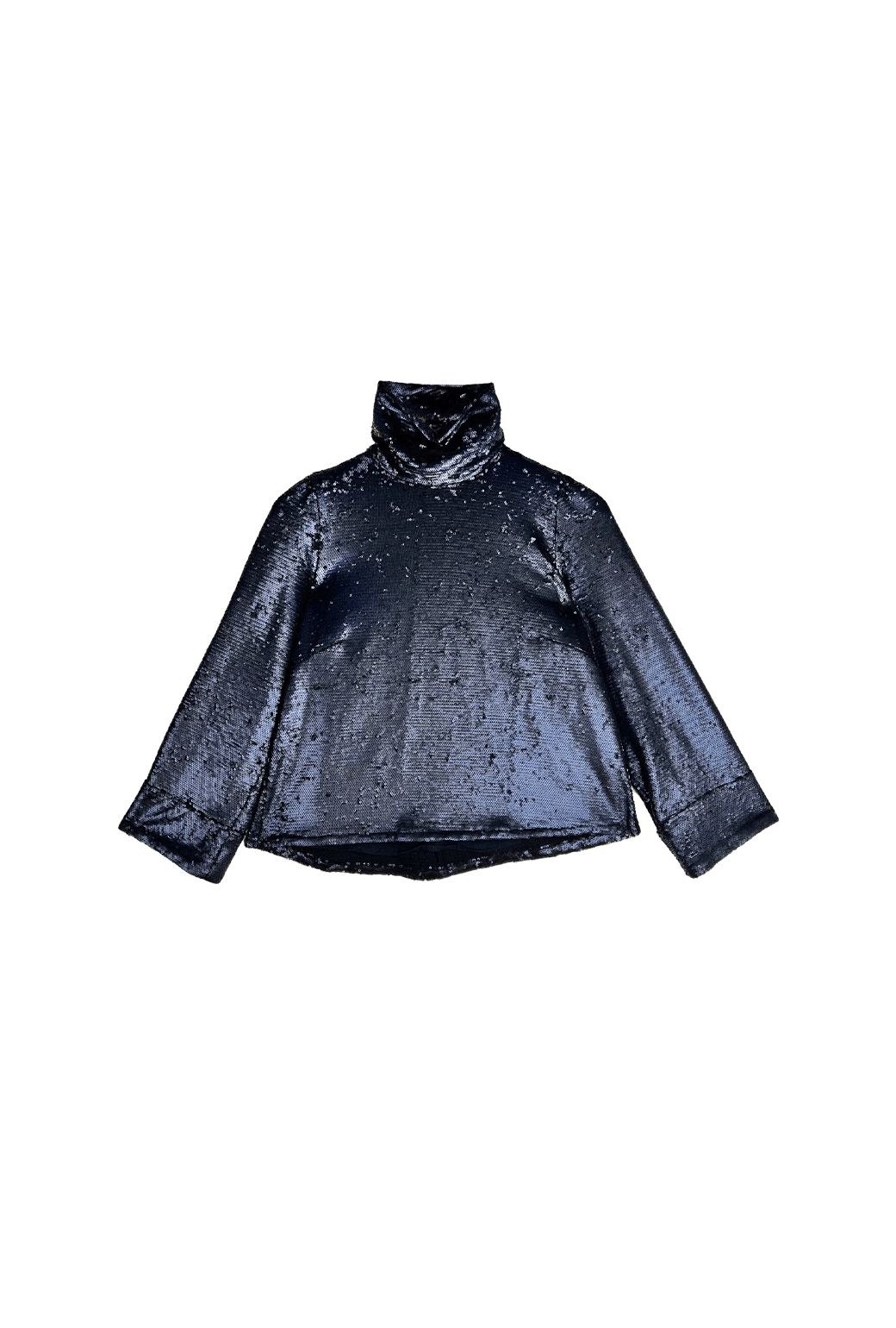 BURU x Mignonne Gavigan Turtleneck - Midnight Sequin