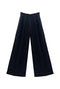 Wide Leg Trouser - Black Organza