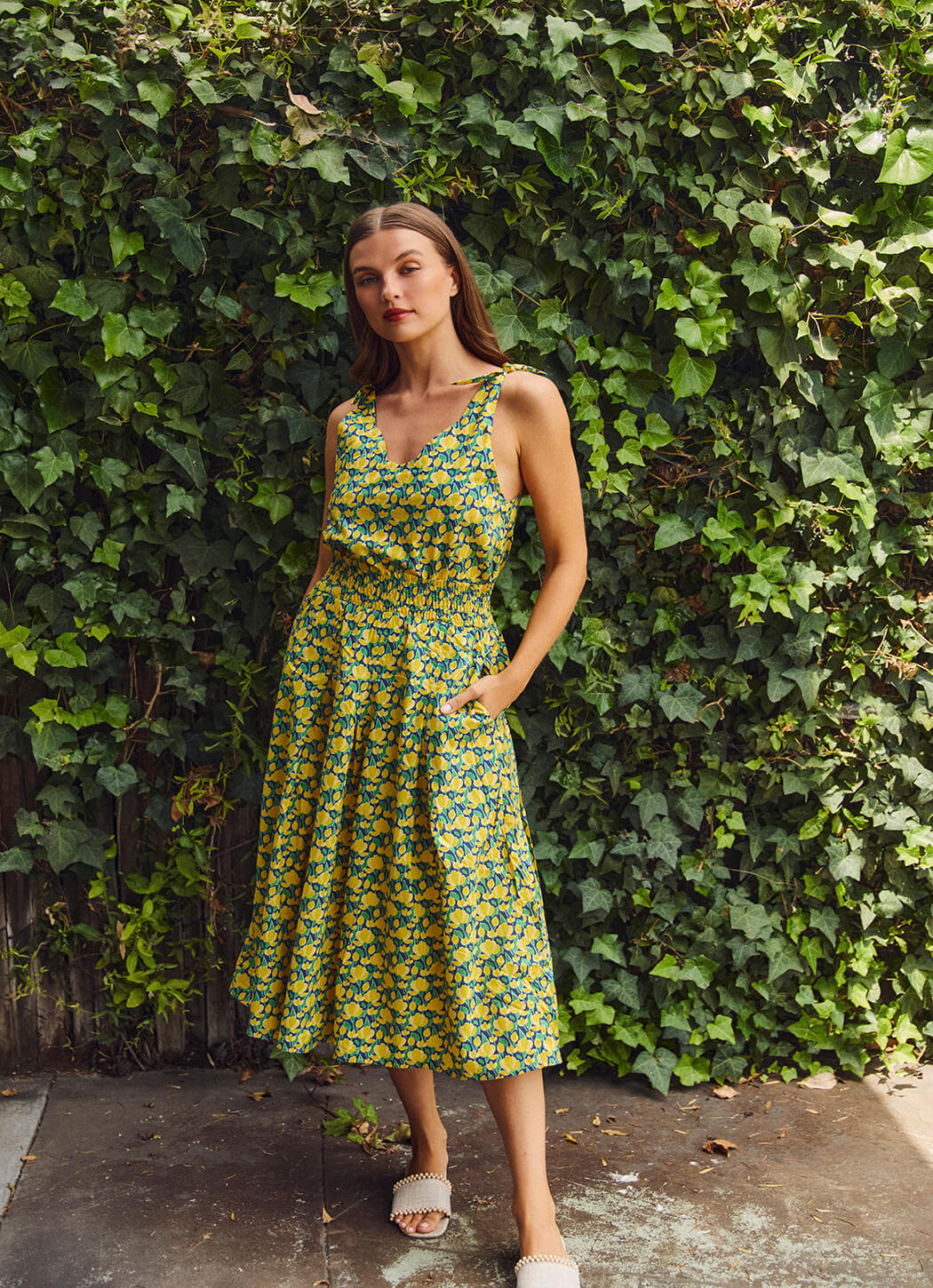 Tie Top Tank - Yellow Tulip – BURU