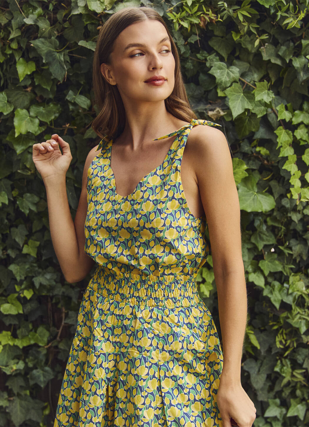 Tie Top Tank - Yellow Tulip – BURU