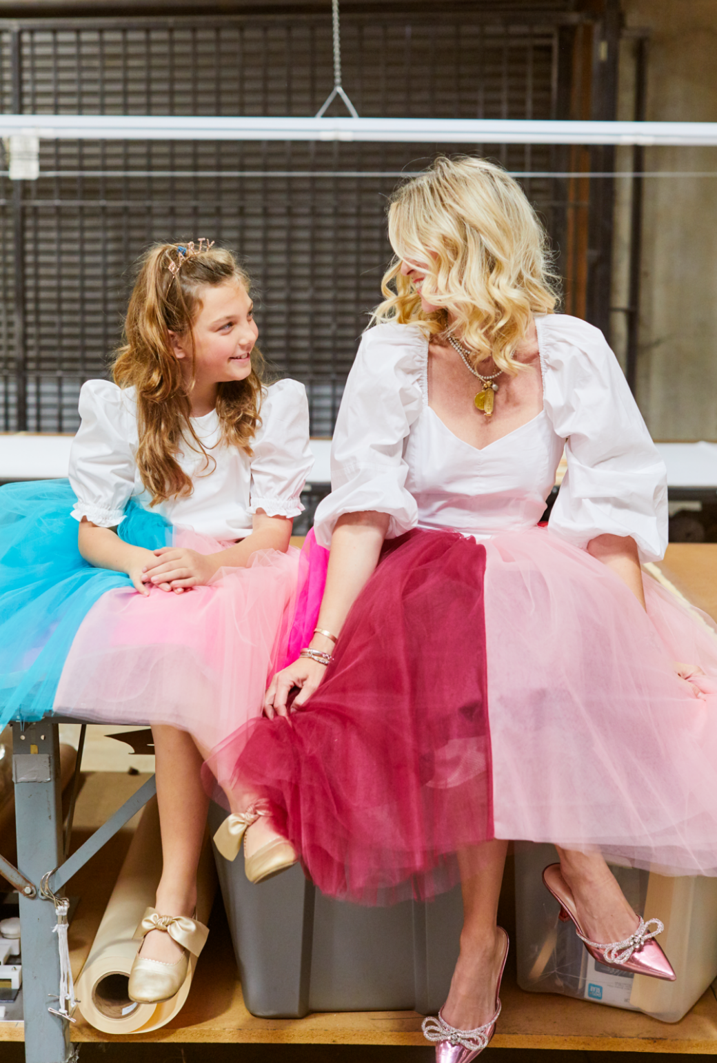 7-Tiered Tutu - Rosey Color Block – BURU