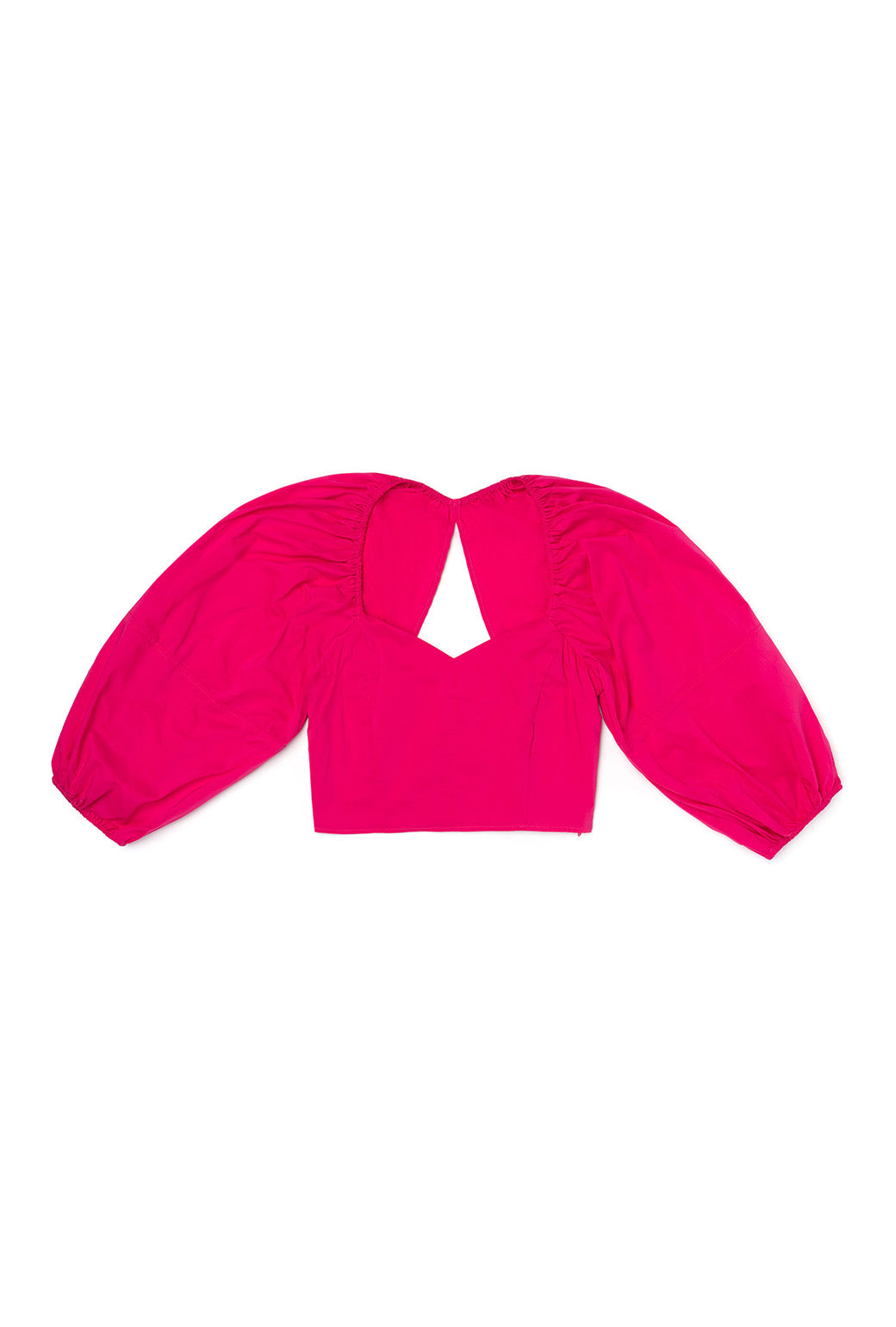 Balloon - Sleeve Bustier BURU Fuchsia –