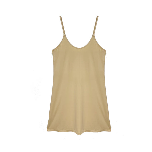 Adjustable Strap Slip - Beige, image